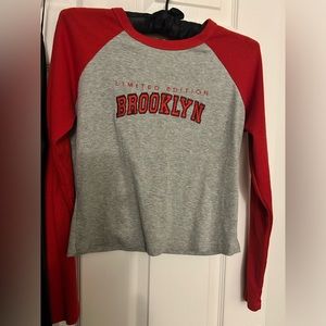 LONG SLEEVE CROP TOP